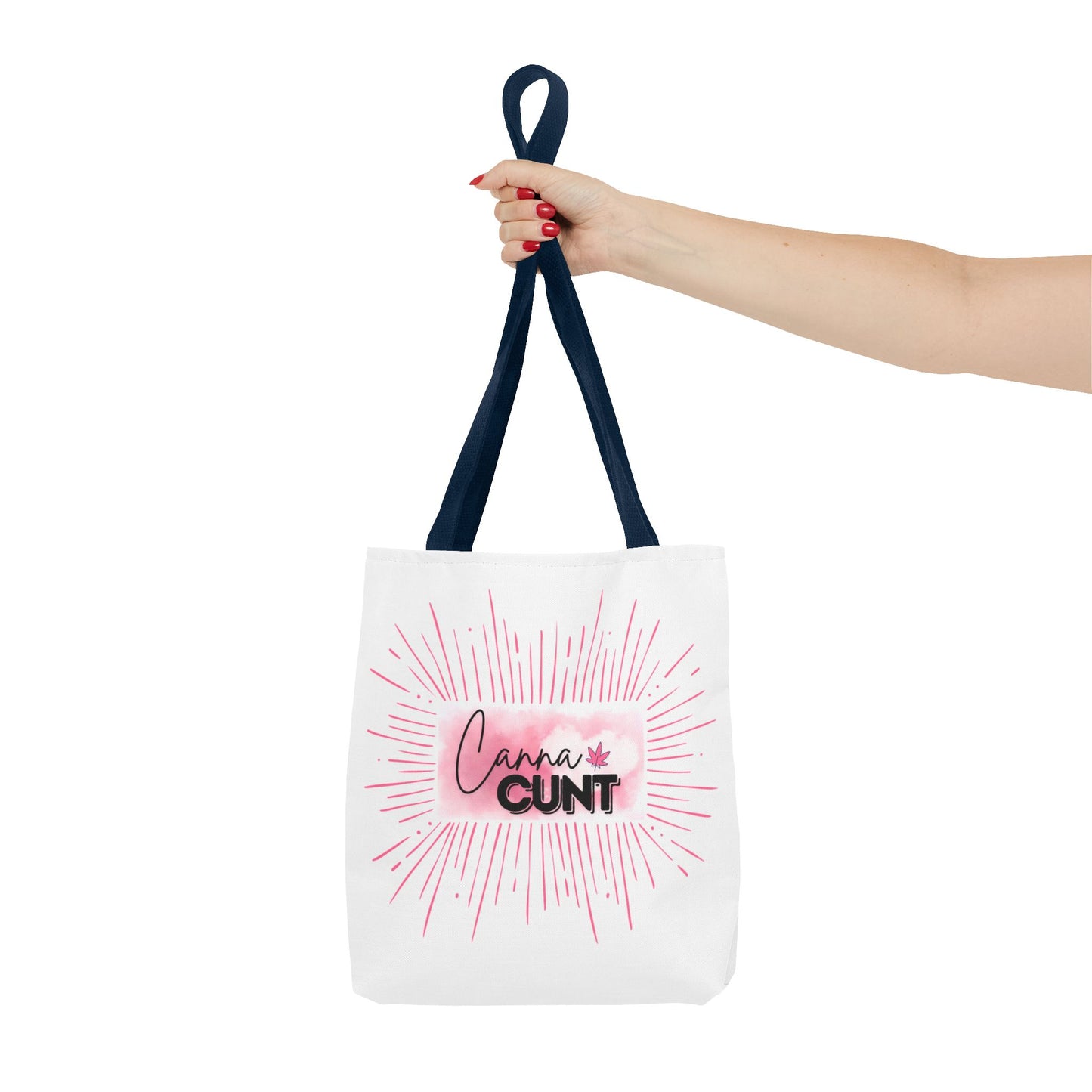 Canna Cunt Tote Bag - Stylish Cannabis-Themed Tote for Everyday Use & Gifts