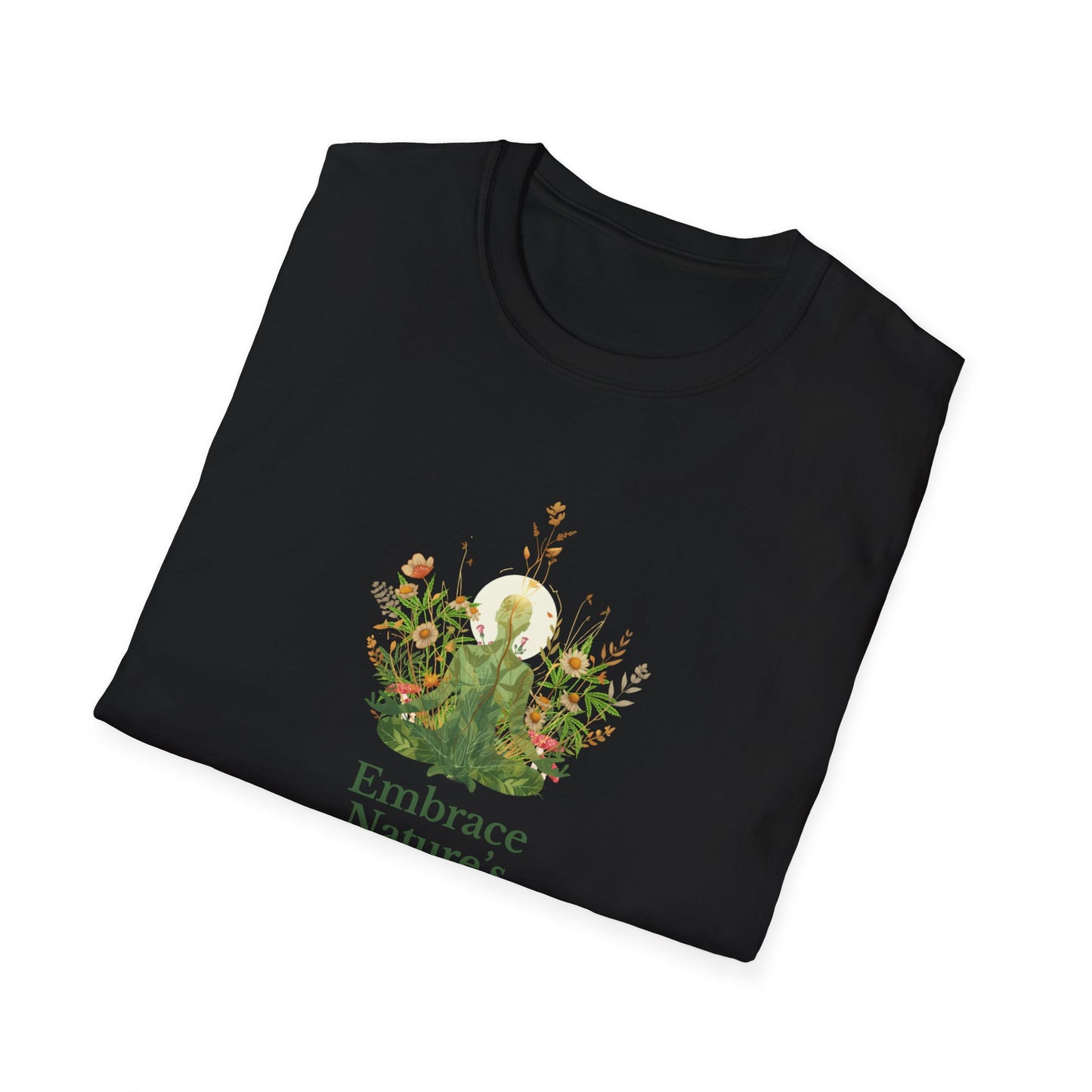 "Terps Heal" Embrace Nature’s Healing Gifts Graphic T-Shirt | Spiritual Wellness Tee | Unisex Nature Shirt