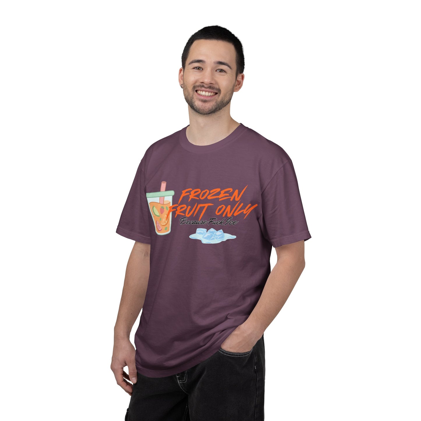 Fuck Ice T-shirt — Frozen Fruit Cup Graphic Tee