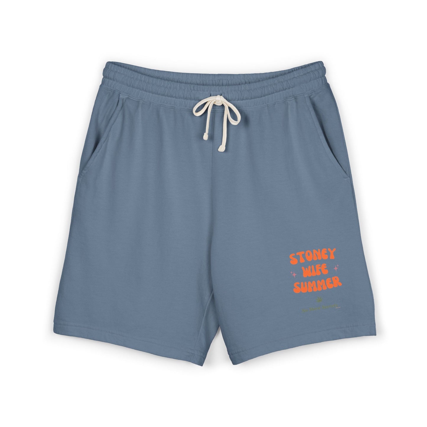 "SLOSW” Stoney Wife Summer | Sweat Shorts | The Secret Lives of Stoney Wives Podcast Merch | Unisex Garment-Dyed Lightweight Fleece Shorts