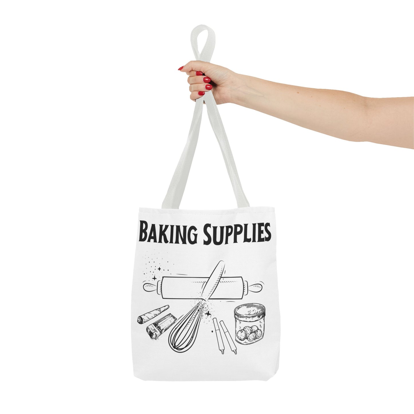 Baking Supplies Tote Bag - Perfect for Bakers and Cooking Enthusiasts