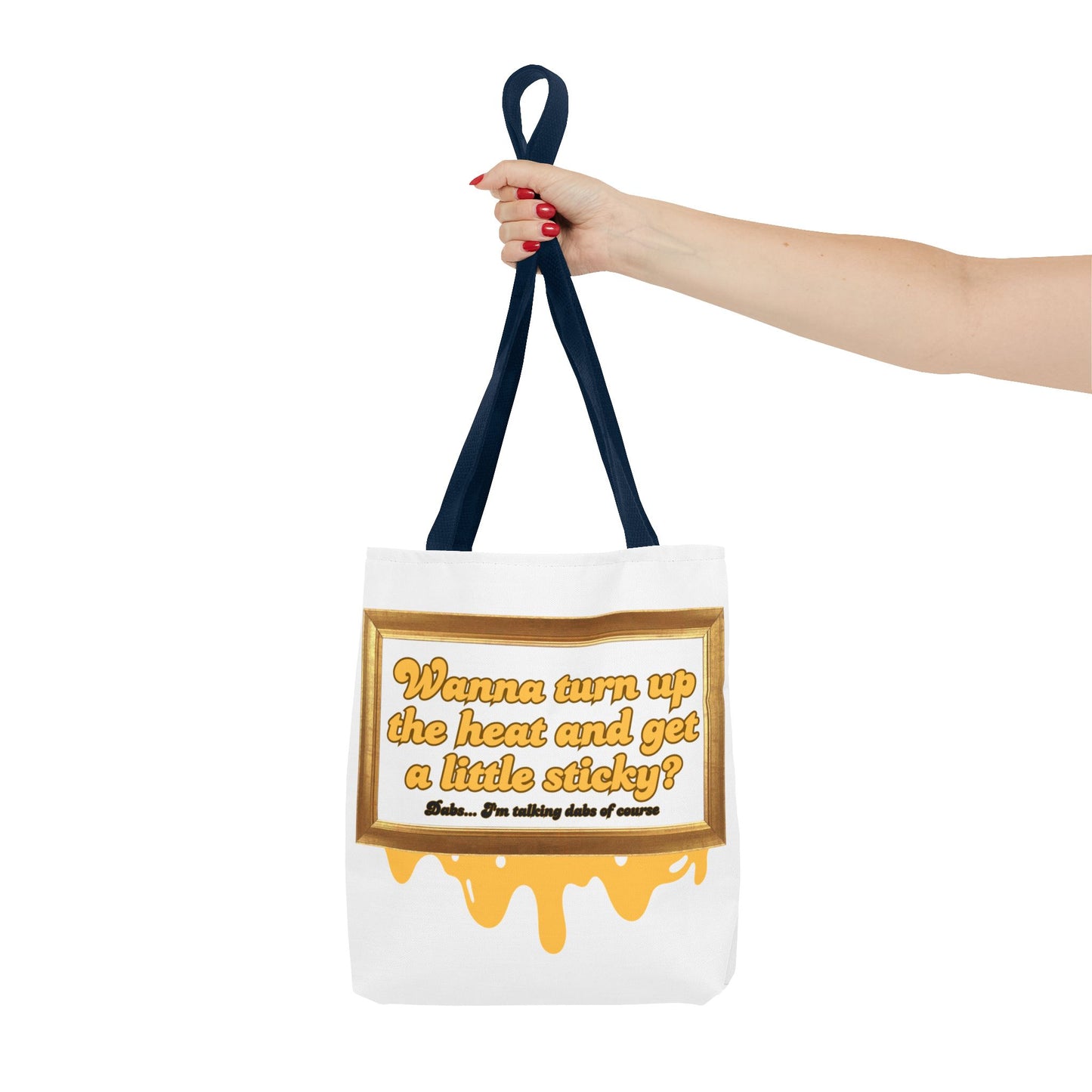 Dabs Tote Bag - Bold and Playful Cannabis Concentrate Design