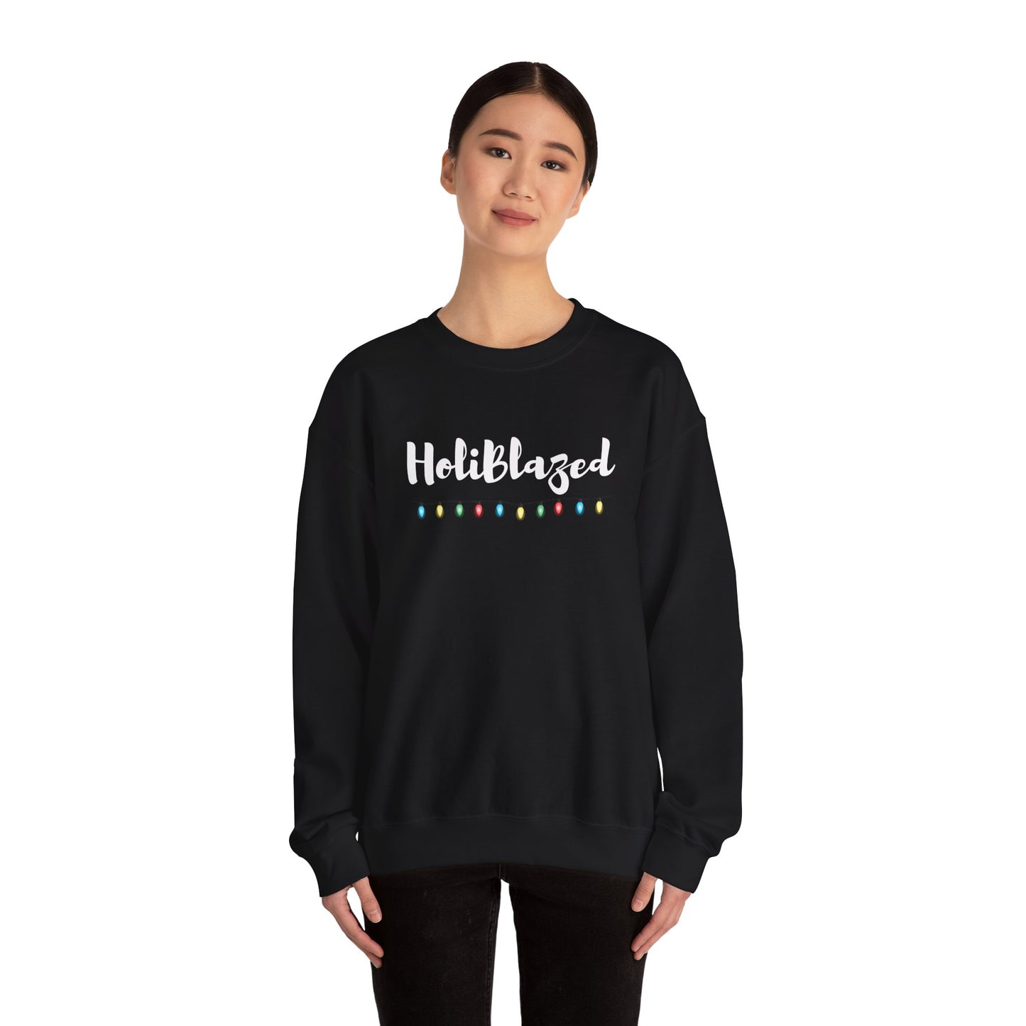 Holiblazed Unisex Heavy Blend Sweatshirt for Cozy Celebrations