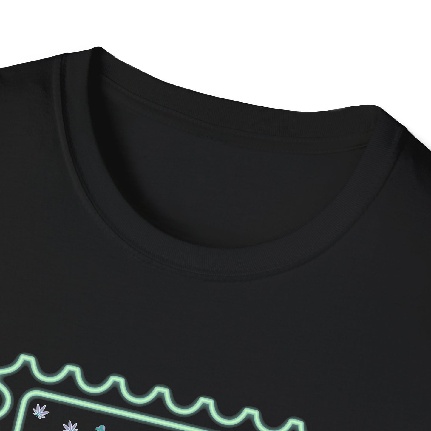 "Terps Heal" Today's good mood... Plants Shirt – Botanical Graphic Tee, Streetwear Plant T-Shirt, Nature Aesthetic Neon Tee, Unisex Softstyle Shirt