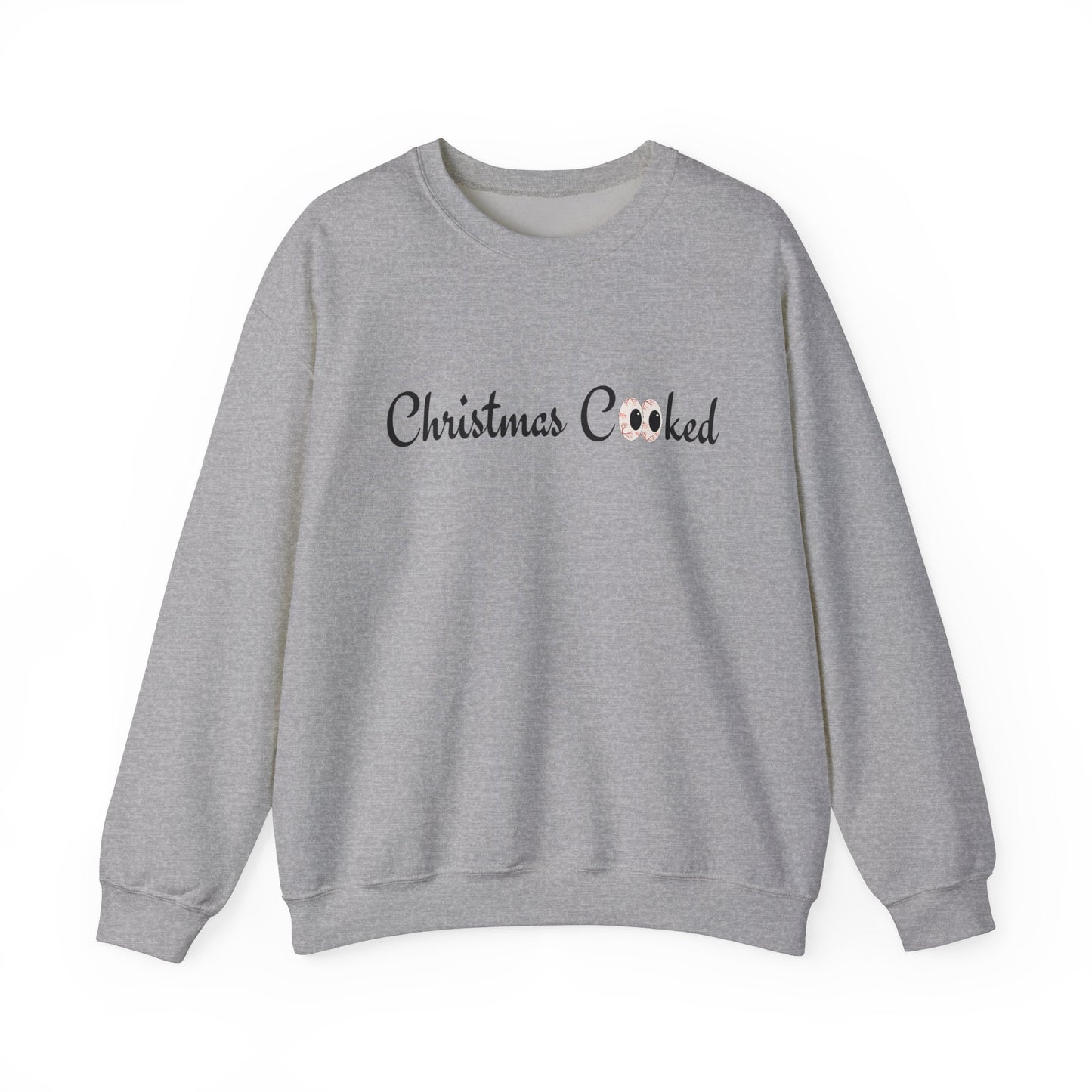 Christmas Cooked Unisex Crewneck Sweatshirt - Cozy Holiday Apparel