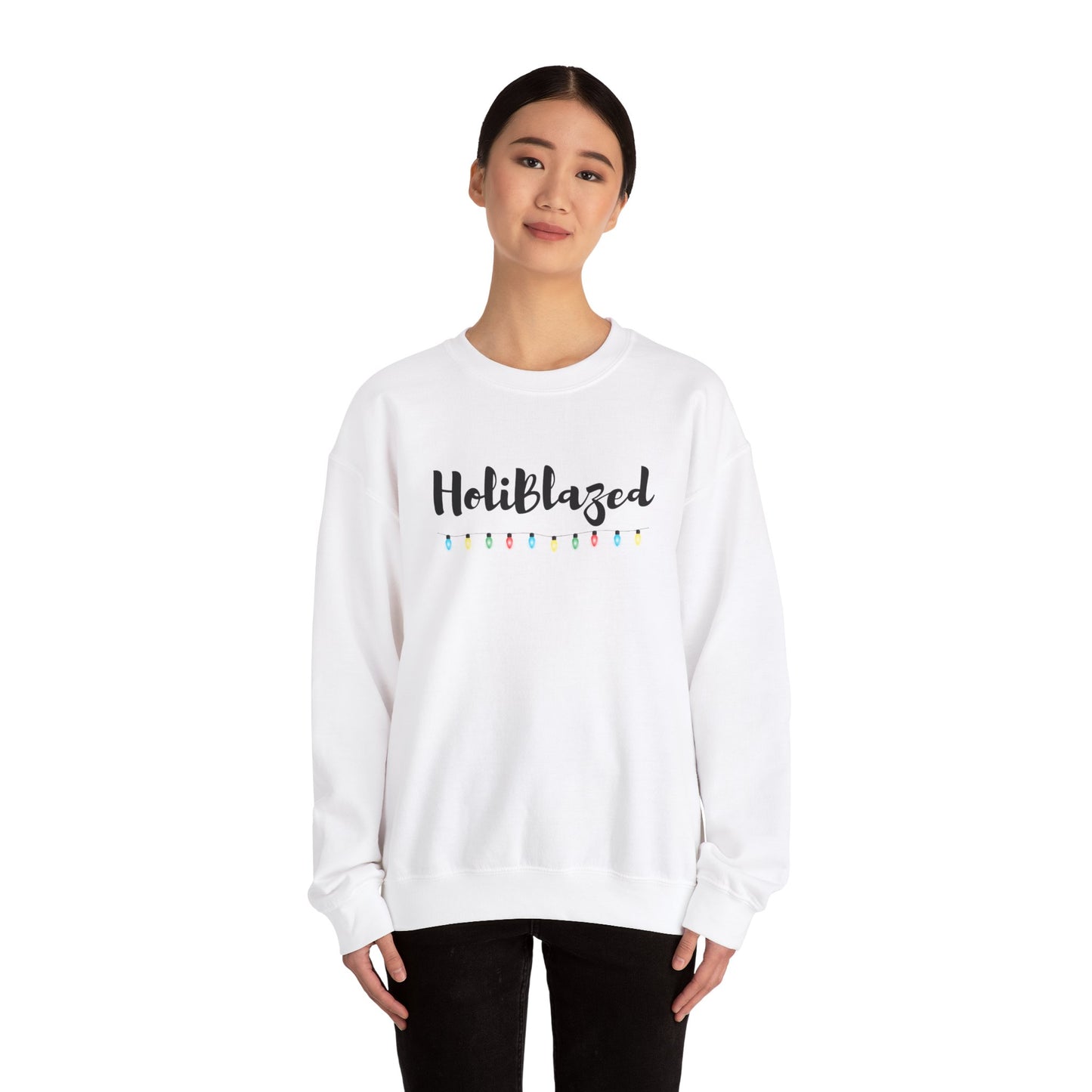 Holiblazed Unisex Heavy Blend Sweatshirt for Cozy Celebrations