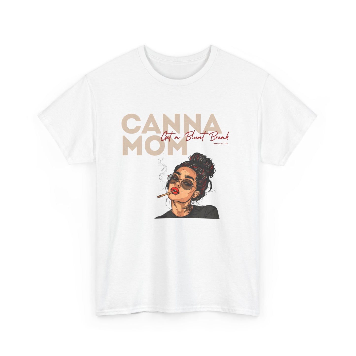 Cannamom Blunt Break Premium Unisex Gildan Heavy Cotton Tee Shirt