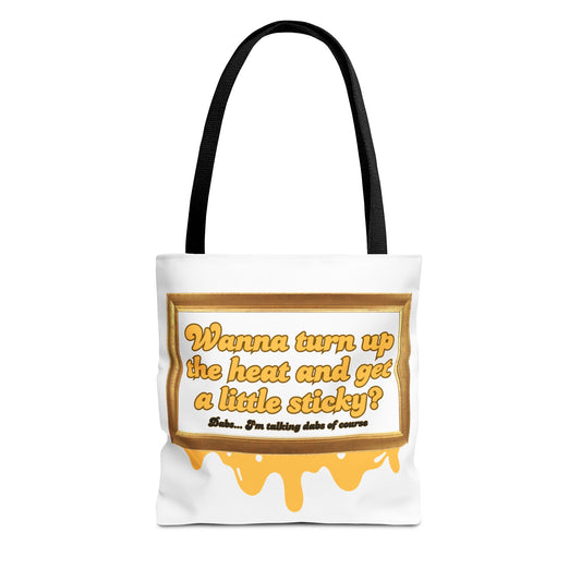 Dabs Tote Bag - Bold and Playful Cannabis Concentrate Design