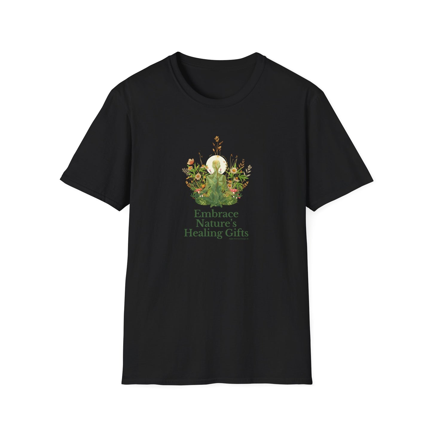"Terps Heal" Embrace Nature’s Healing Gifts Graphic T-Shirt | Spiritual Wellness Tee | Unisex Nature Shirt