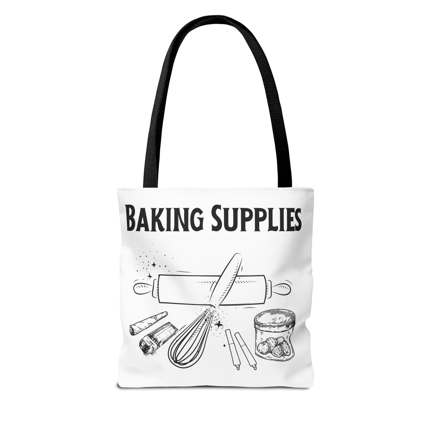 Baking Supplies Tote Bag - Perfect for Bakers and Cooking Enthusiasts