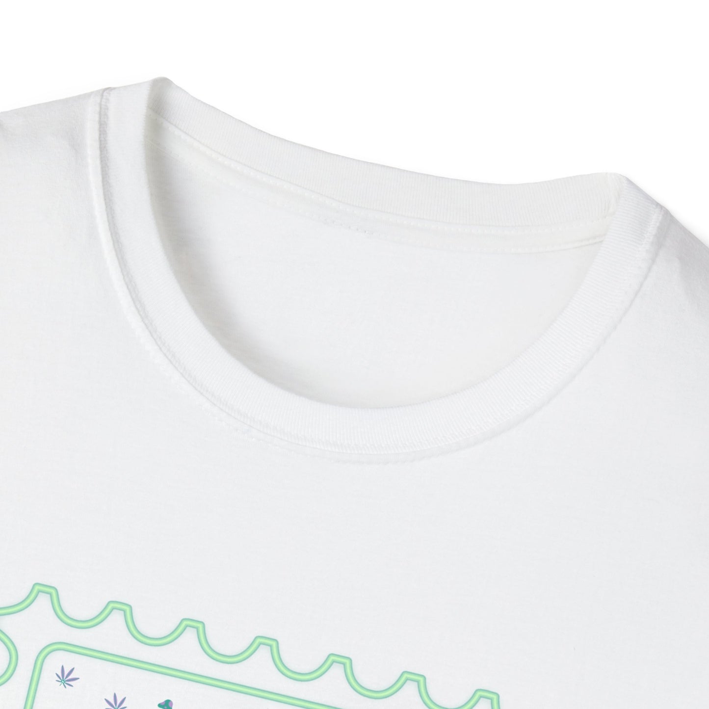"Terps Heal" Today's good mood... Plants Shirt – Botanical Graphic Tee, Streetwear Plant T-Shirt, Nature Aesthetic Neon Tee, Unisex Softstyle Shirt