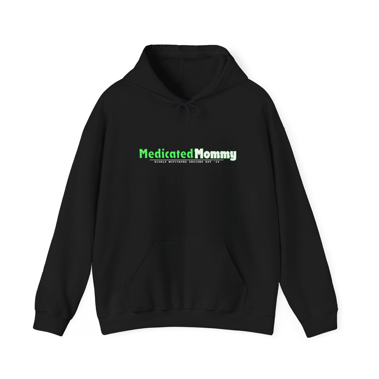 "Medicated Mommy" Unisex Heavy Blend™ Hooded Sweatshirt