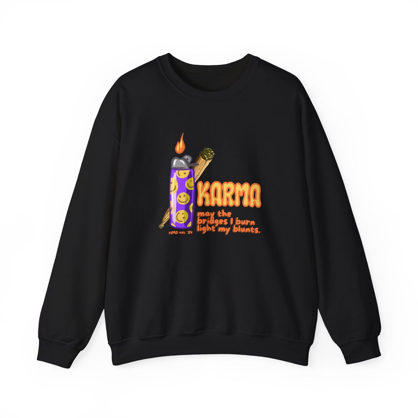 Karma Unisex Heavy Blend™ Crewneck Sweatshirt