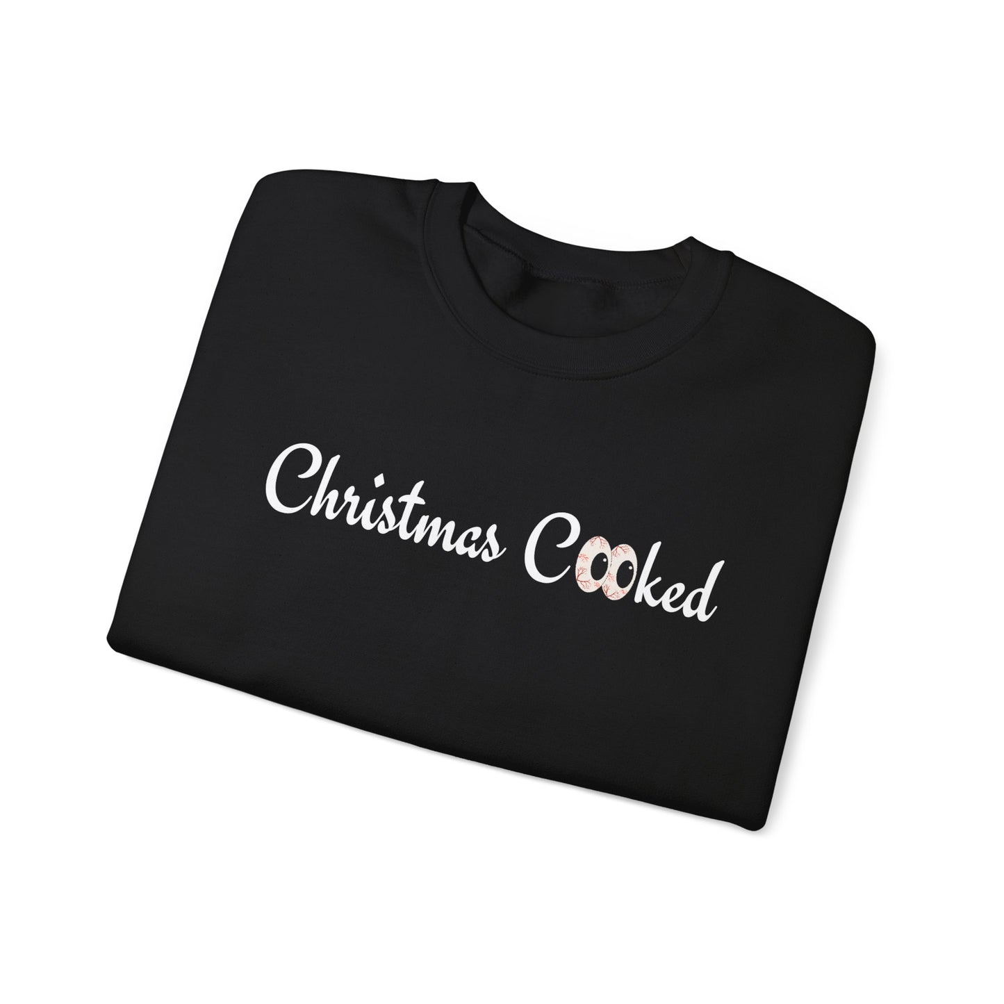 Christmas Cooked Unisex Crewneck Sweatshirt - Cozy Holiday Apparel