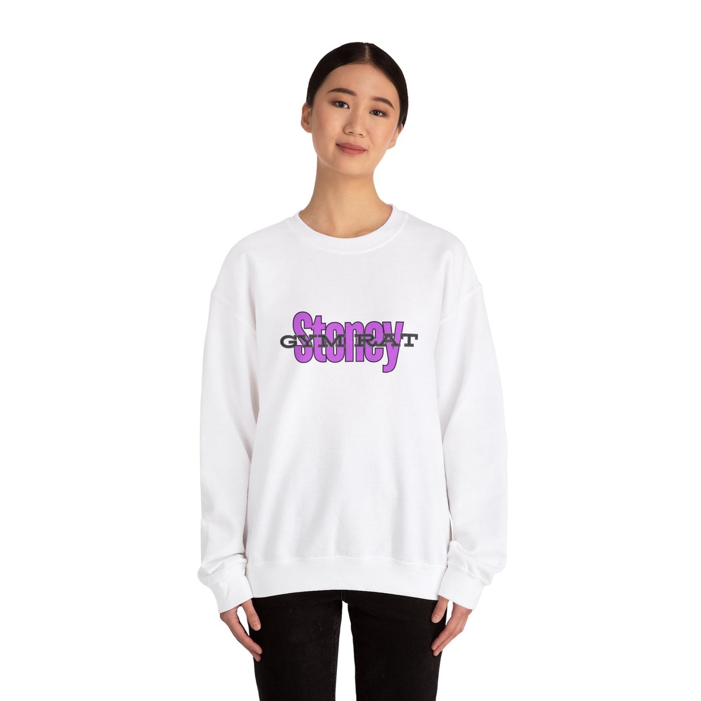 "Gym Rat" Unisex Cotton Crewneck Sweatshirt