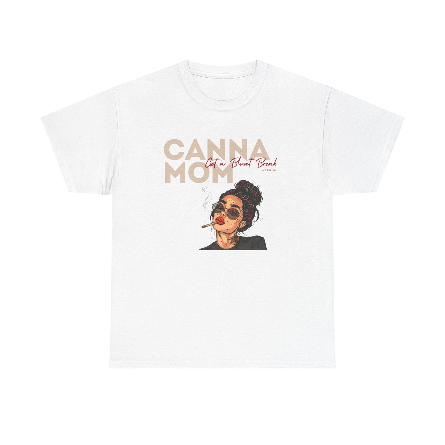 Cannamom Blunt Break Premium Unisex Gildan Heavy Cotton Tee Shirt