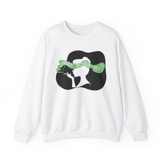 "Just Doob It" Unisex Cotton Crewneck Sweatshirt