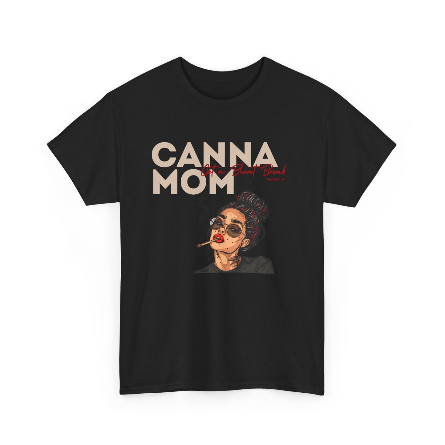 Cannamom Blunt Break Premium Unisex Gildan Heavy Cotton Tee Shirt