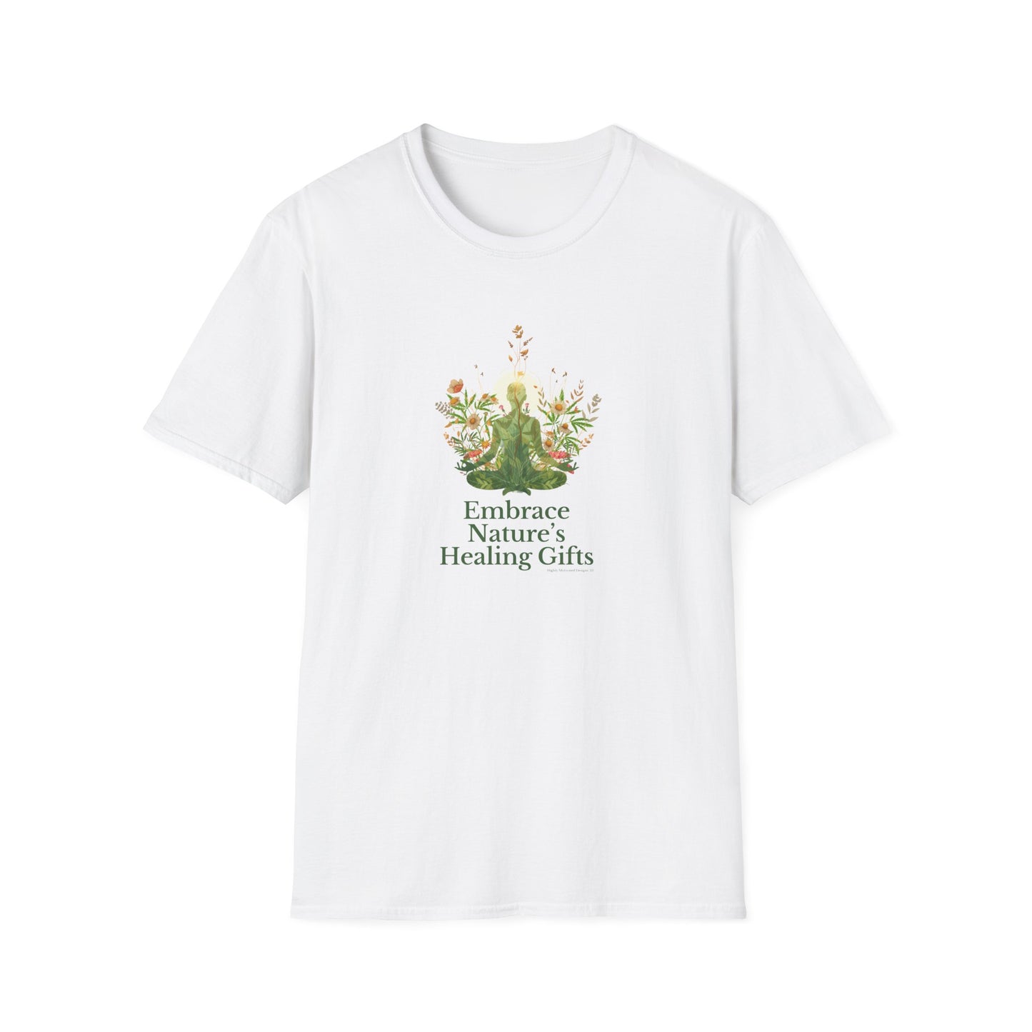 "Terps Heal" Embrace Nature’s Healing Gifts Graphic T-Shirt | Spiritual Wellness Tee | Unisex Nature Shirt