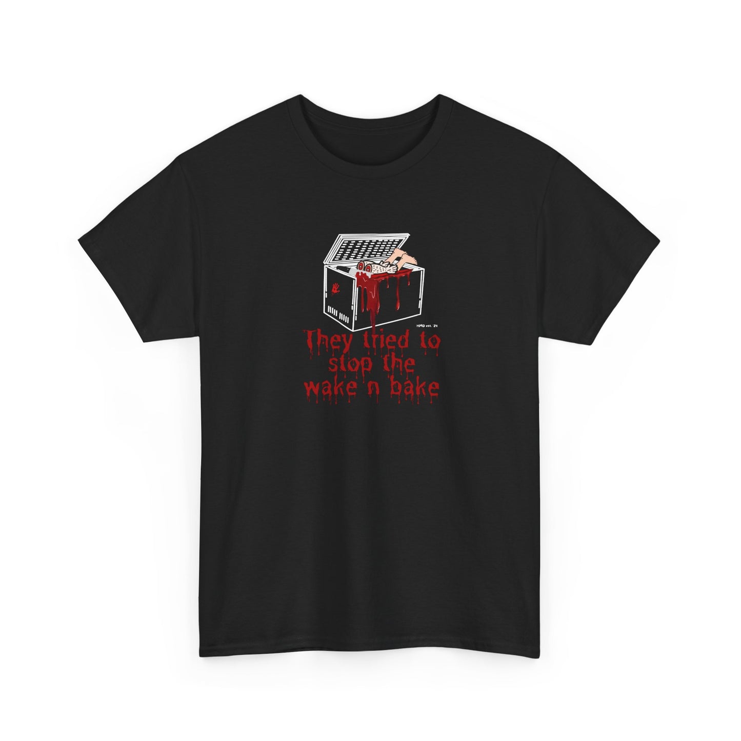 Dont stop the wake n bake Premium Unisex Gildan Heavy Cotton Tee Shirt