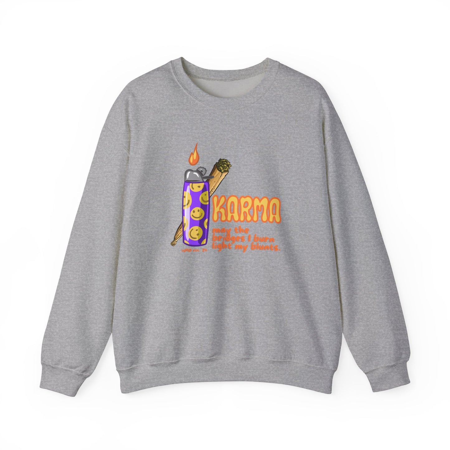 Karma Unisex Heavy Blend™ Crewneck Sweatshirt