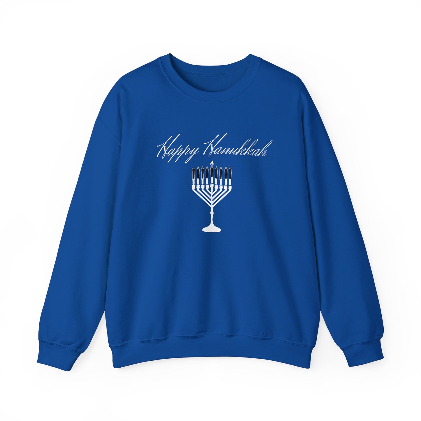 Happy Hanukkah Unisex Crewneck Sweatshirt