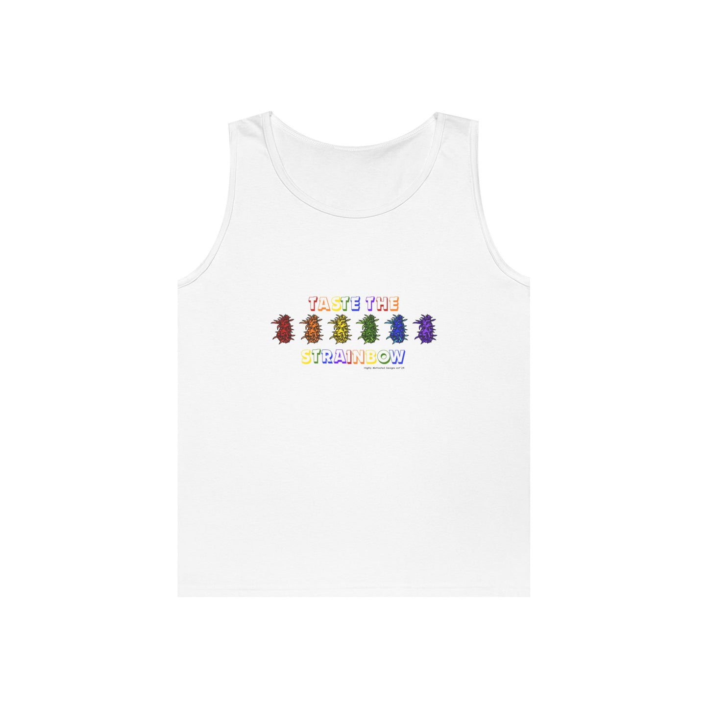 "Taste the Strainbow" Unisex Heavy Cotton Tank Top