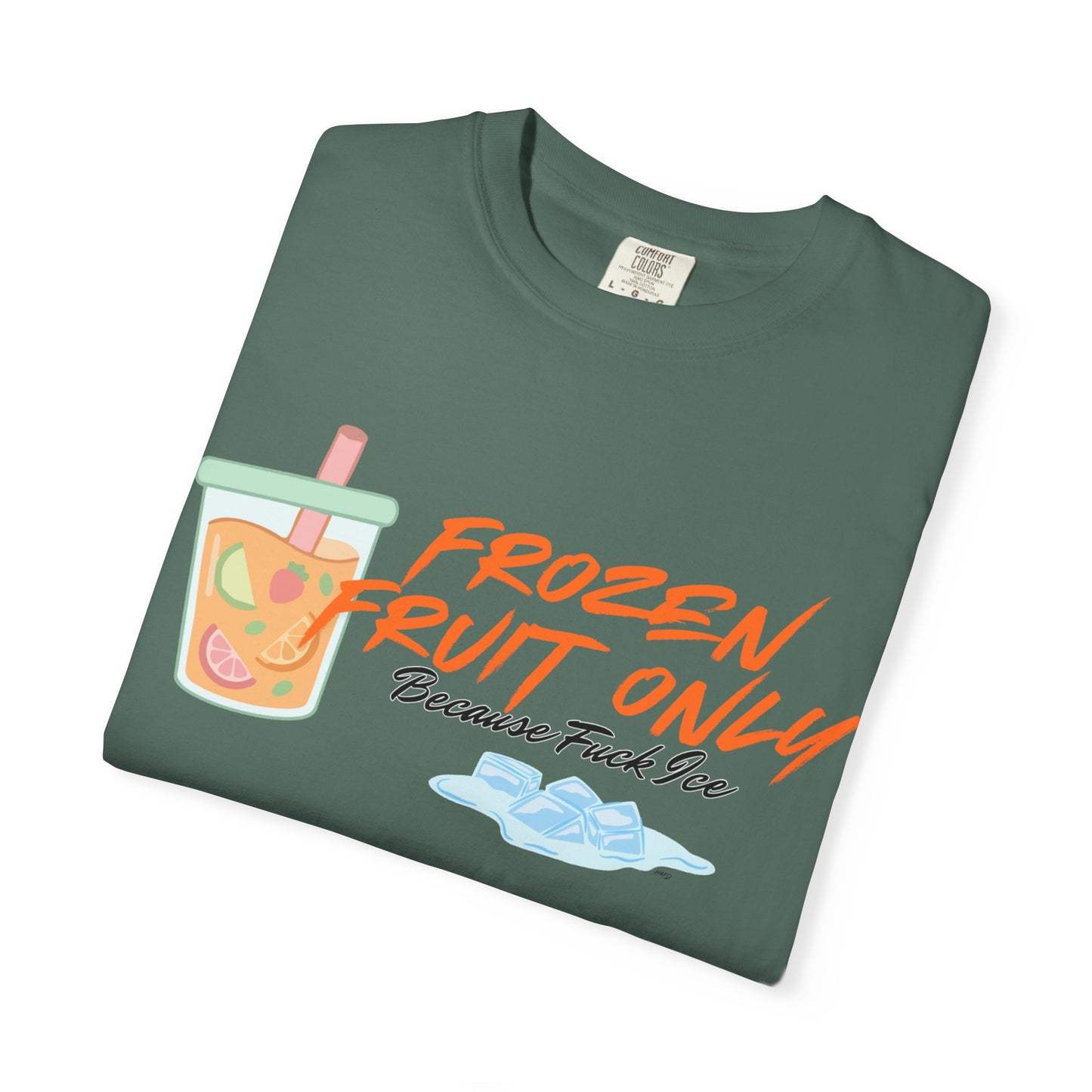 Fuck Ice T-shirt — Frozen Fruit Cup Graphic Tee