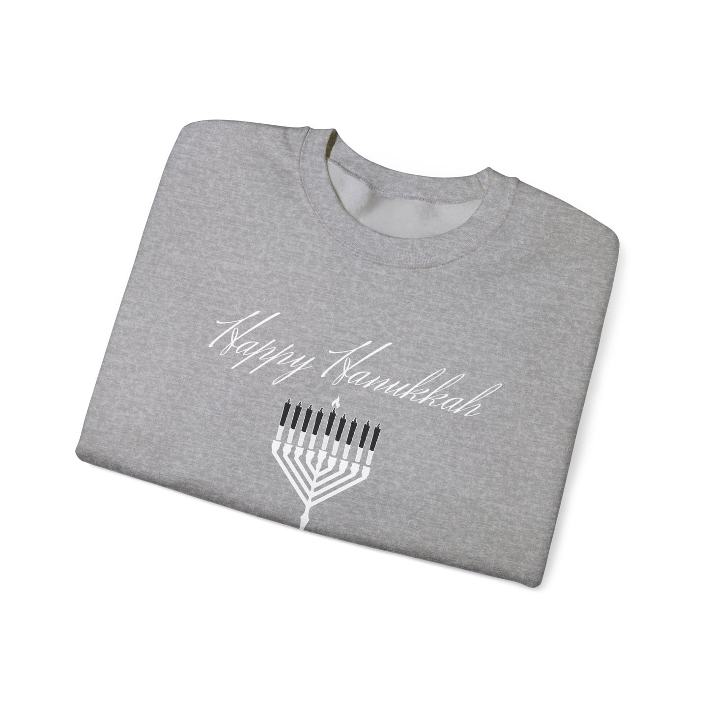 Happy Hanukkah Unisex Crewneck Sweatshirt