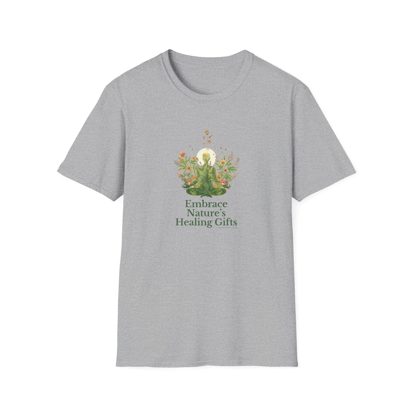 "Terps Heal" Embrace Nature’s Healing Gifts Graphic T-Shirt | Spiritual Wellness Tee | Unisex Nature Shirt