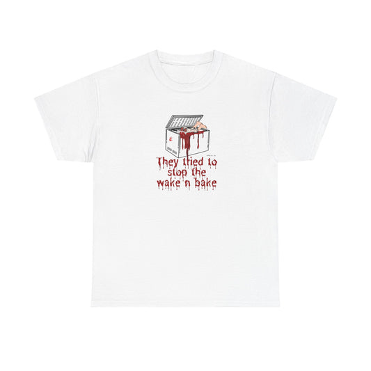 Dont stop the wake n bake Premium Unisex Gildan Heavy Cotton Tee Shirt