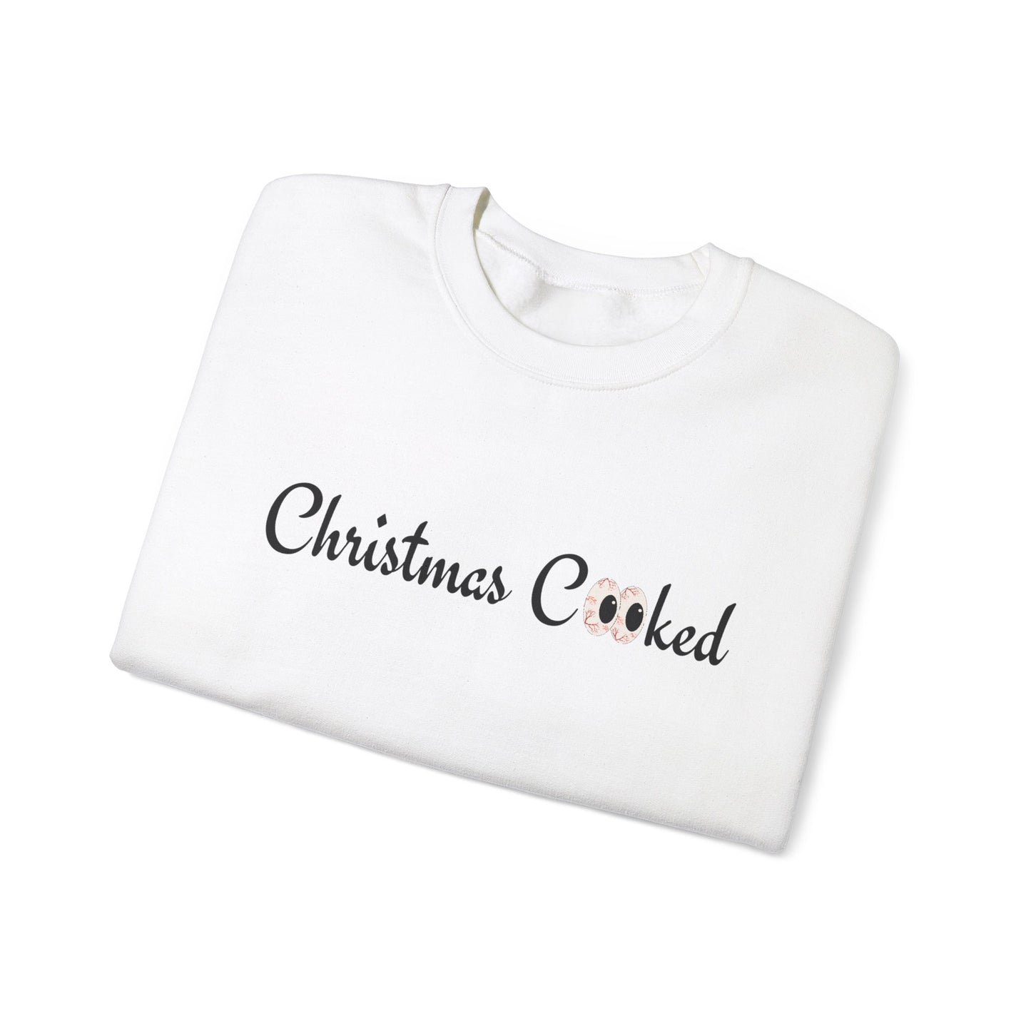 Christmas Cooked Unisex Crewneck Sweatshirt - Cozy Holiday Apparel