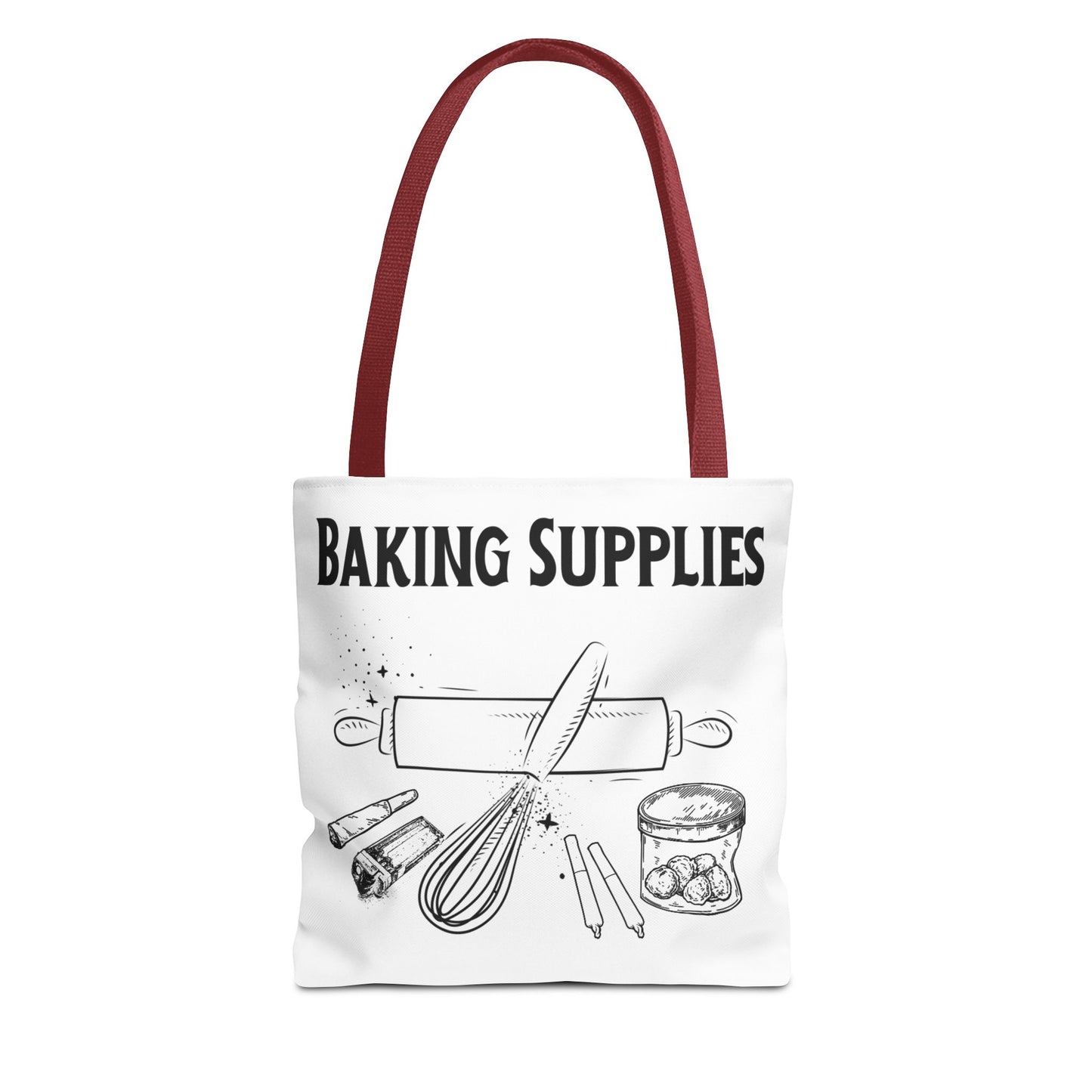 Baking Supplies Tote Bag - Perfect for Bakers and Cooking Enthusiasts