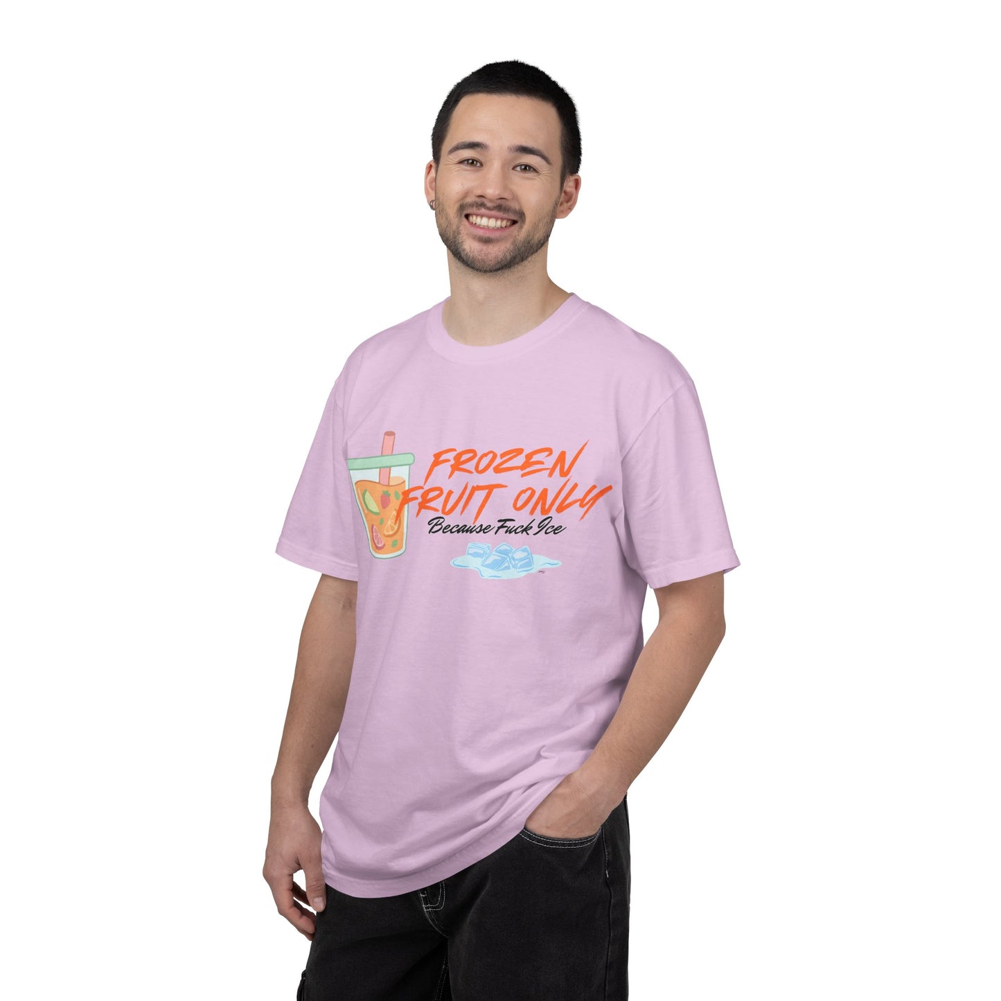 Fuck Ice T-shirt — Frozen Fruit Cup Graphic Tee