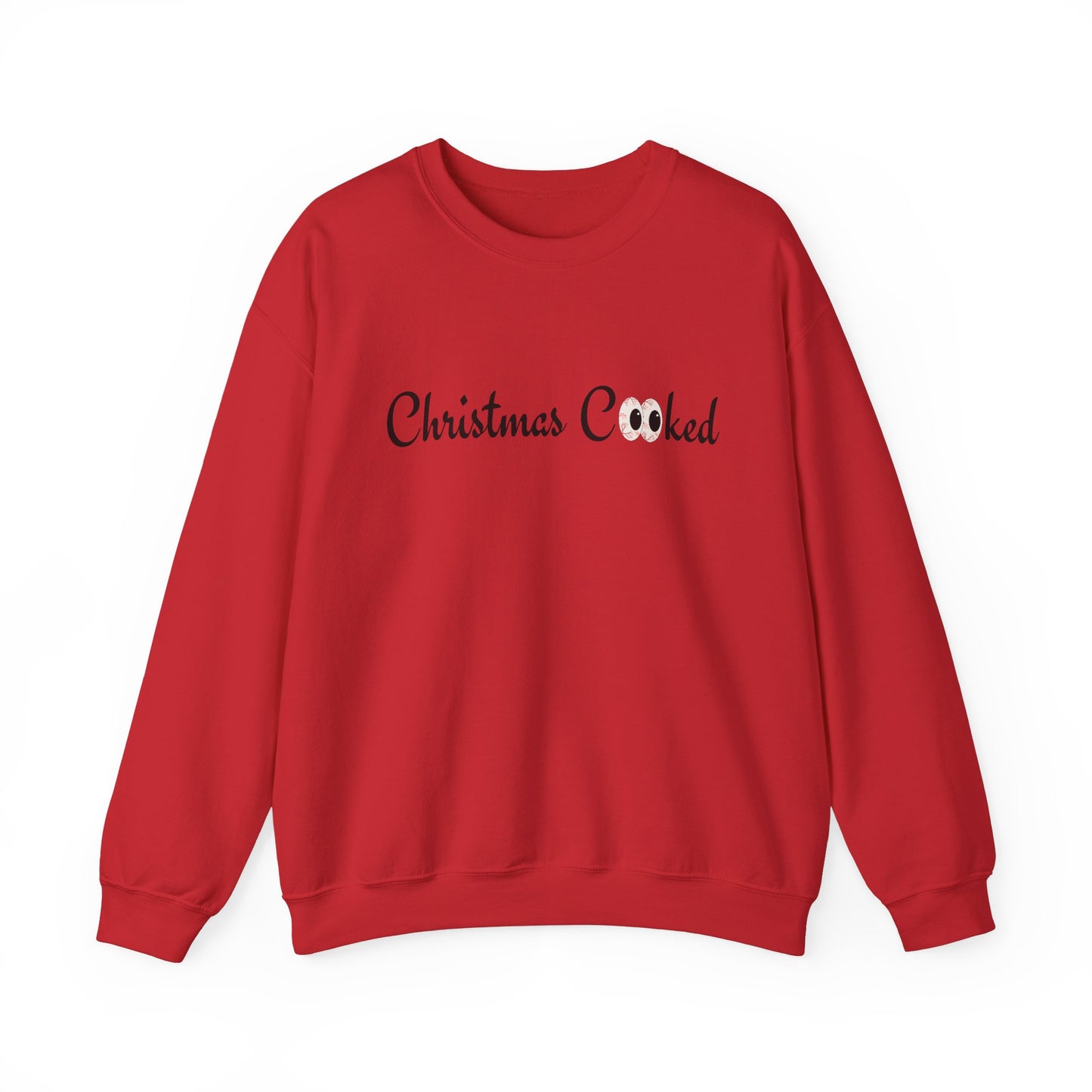 Christmas Cooked Unisex Crewneck Sweatshirt - Cozy Holiday Apparel