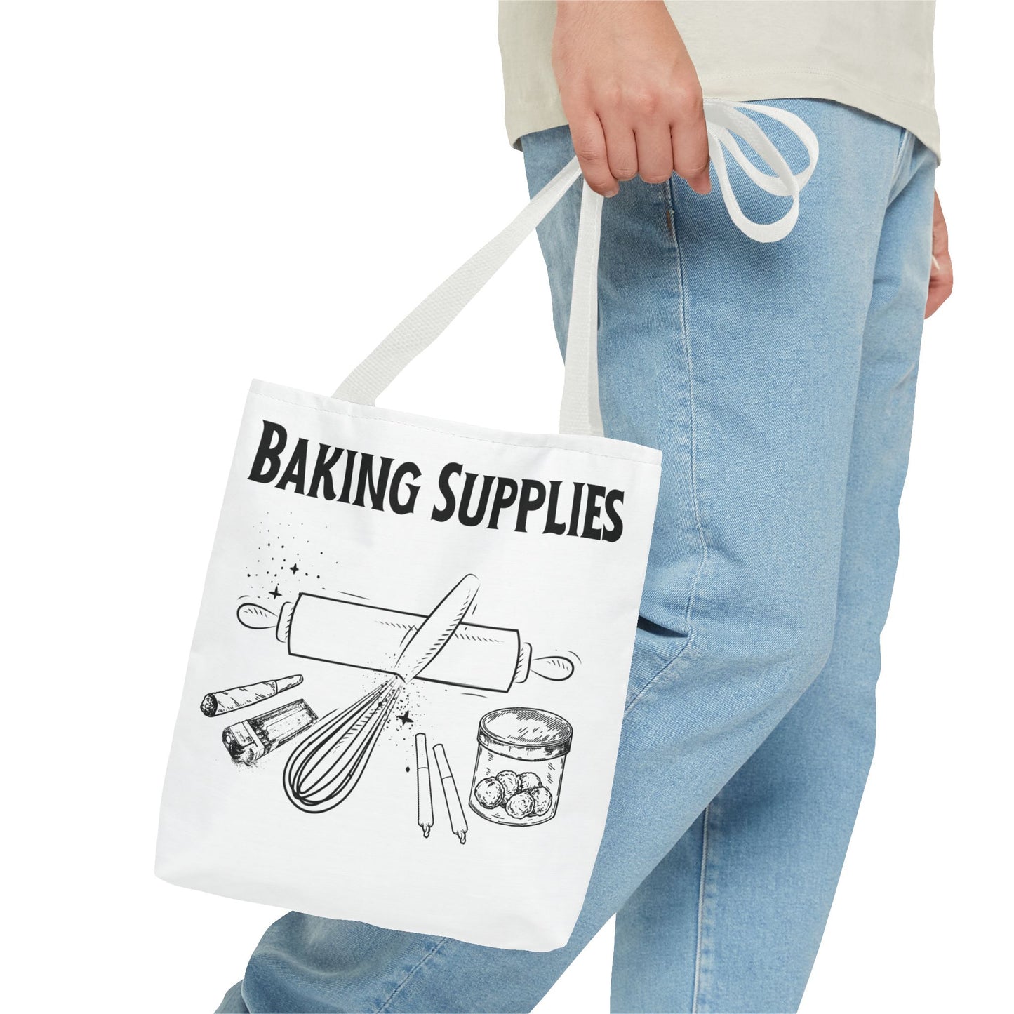 Baking Supplies Tote Bag - Perfect for Bakers and Cooking Enthusiasts