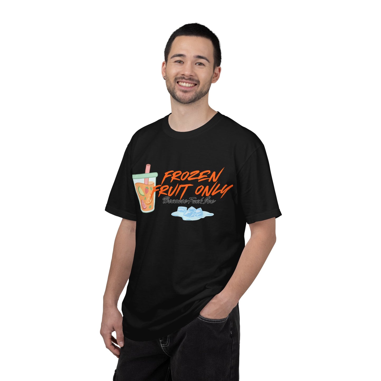 Fuck Ice T-shirt — Frozen Fruit Cup Graphic Tee