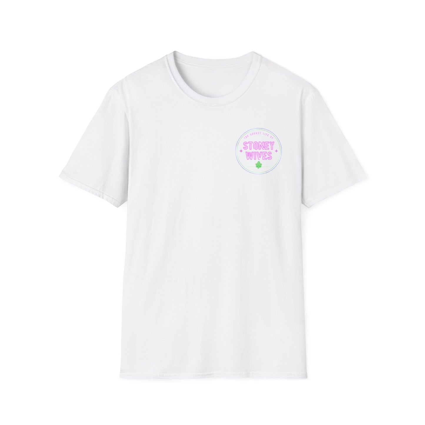 "SLOSW" Neon Logo Tee | The Secret Lives Of Stoney Wives Podcast Merch | T-Shirt