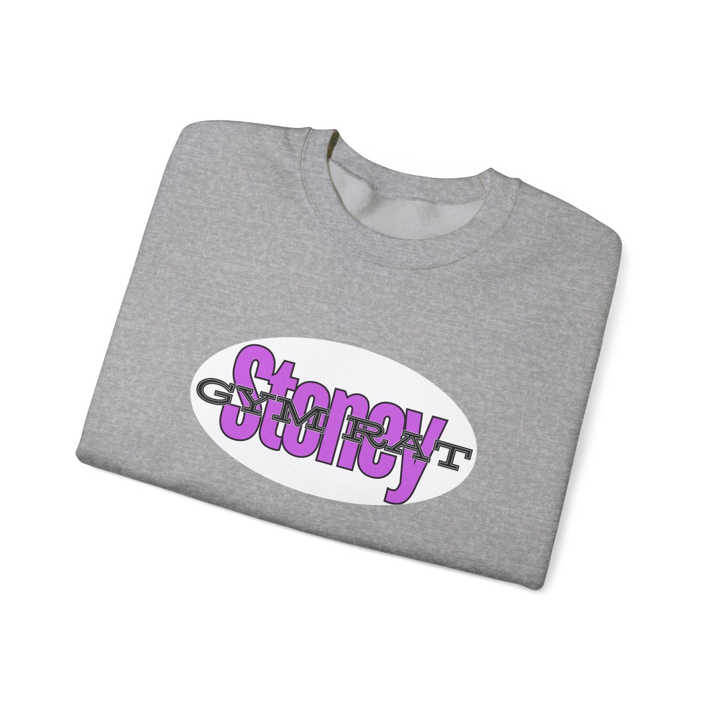 "Gym Rat" Unisex Cotton Crewneck Sweatshirt