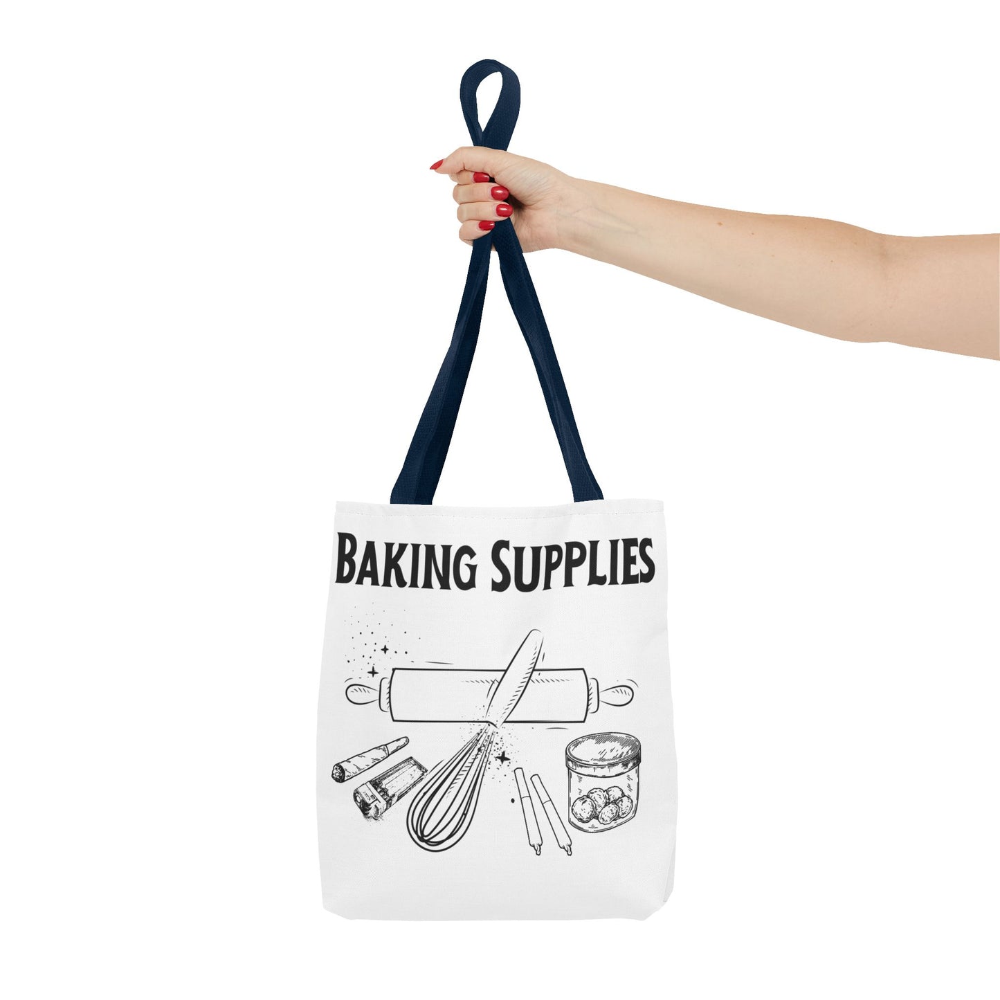 Baking Supplies Tote Bag - Perfect for Bakers and Cooking Enthusiasts