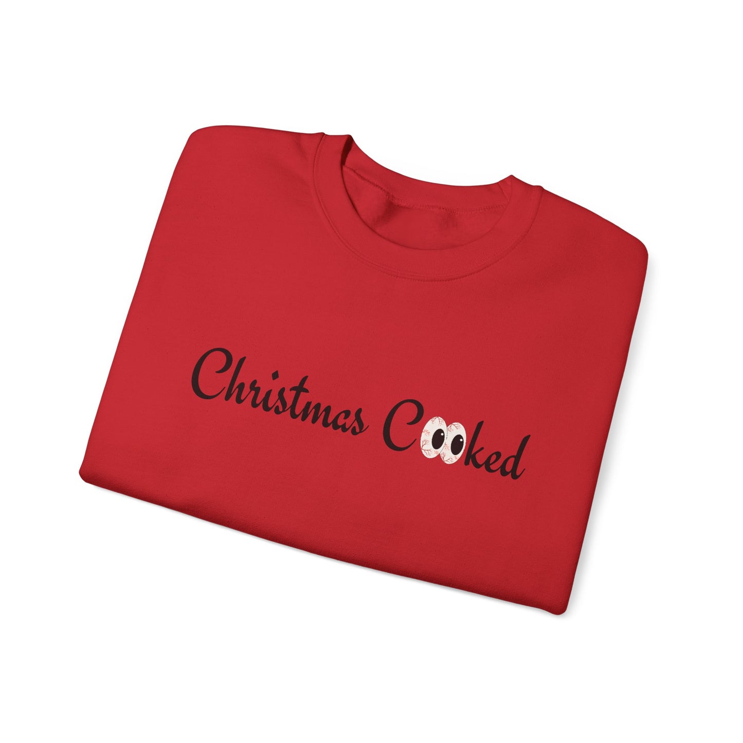 Christmas Cooked Unisex Crewneck Sweatshirt - Cozy Holiday Apparel