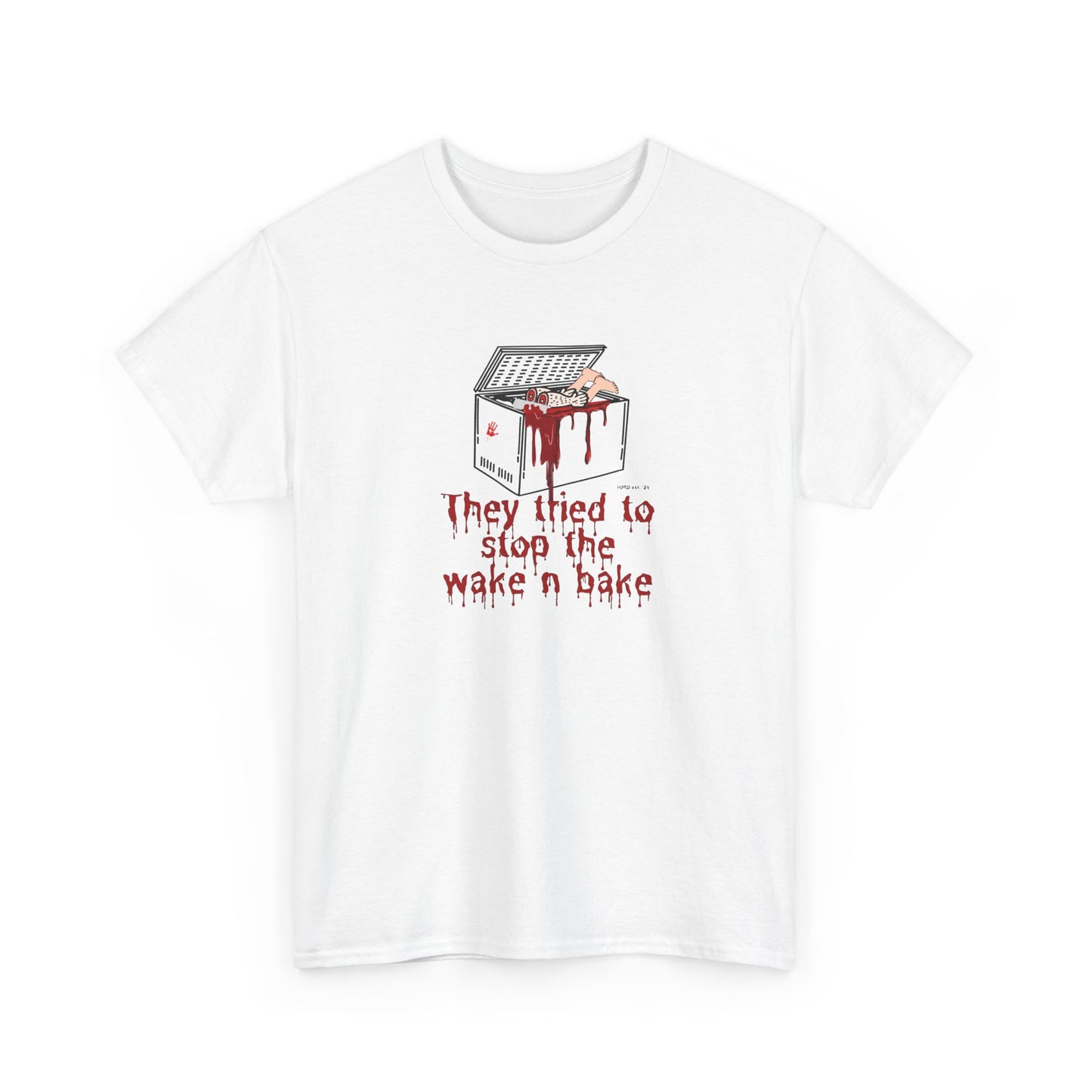 Dont stop the wake n bake Premium Unisex Gildan Heavy Cotton Tee Shirt