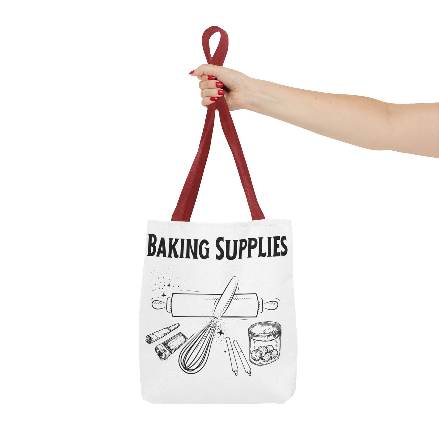 Baking Supplies Tote Bag - Perfect for Bakers and Cooking Enthusiasts