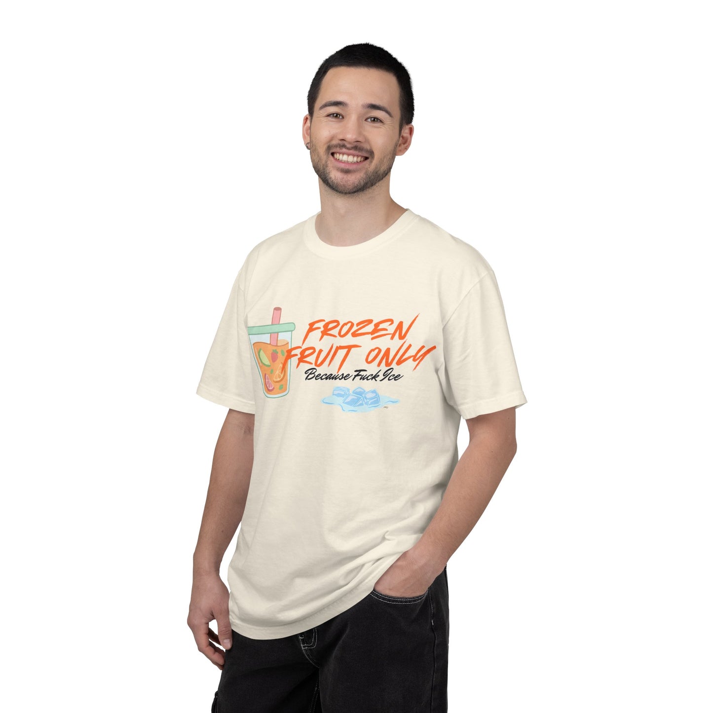 Fuck Ice T-shirt — Frozen Fruit Cup Graphic Tee