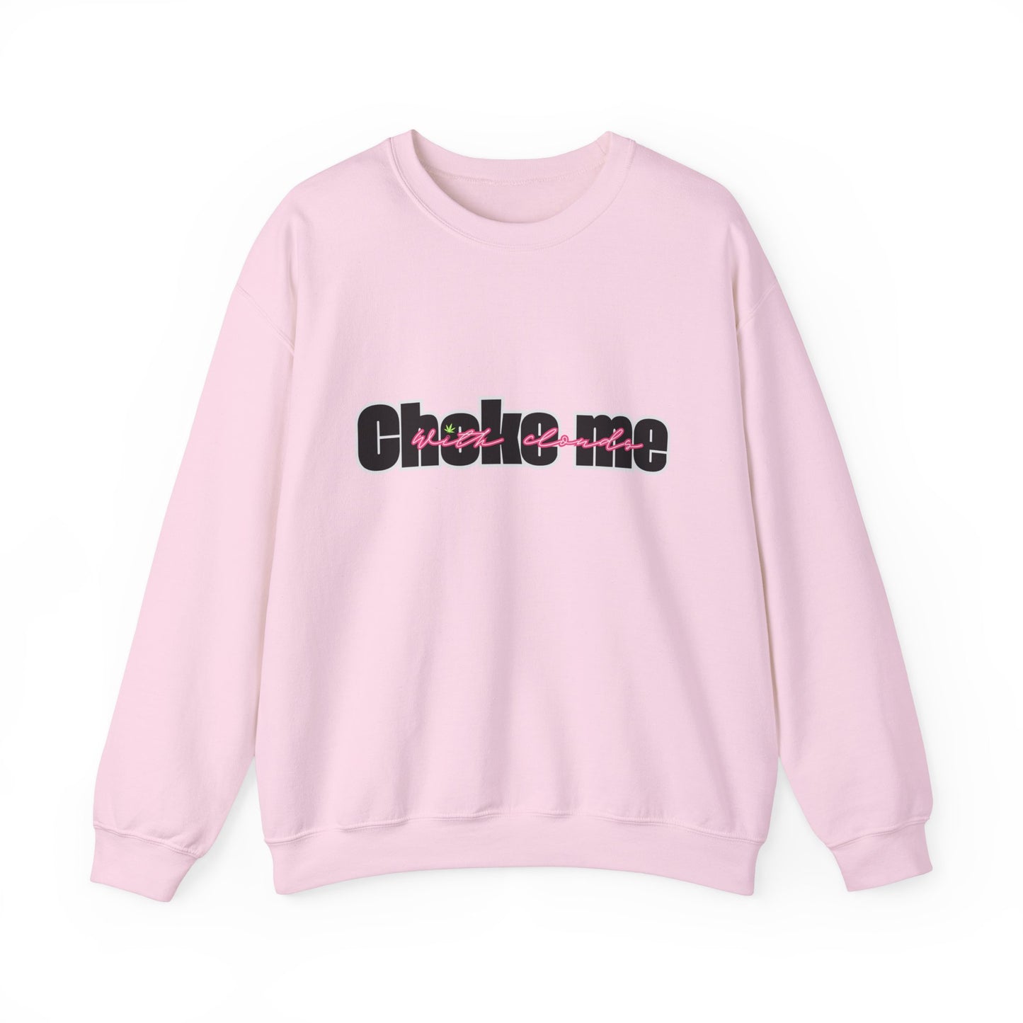 Choke Me Unisex Heavy Blend™ Crewneck Sweatshirt - Cozy Casual Fashion