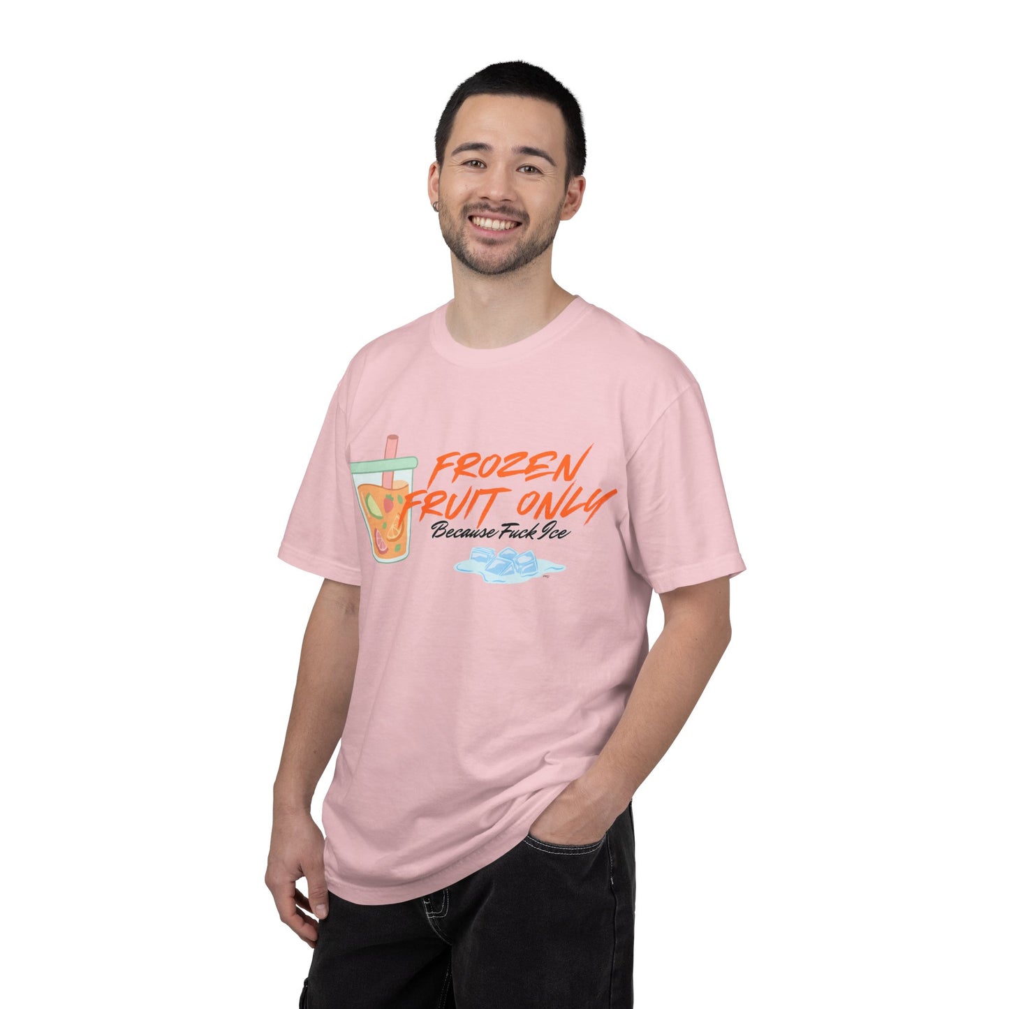 Fuck Ice T-shirt — Frozen Fruit Cup Graphic Tee