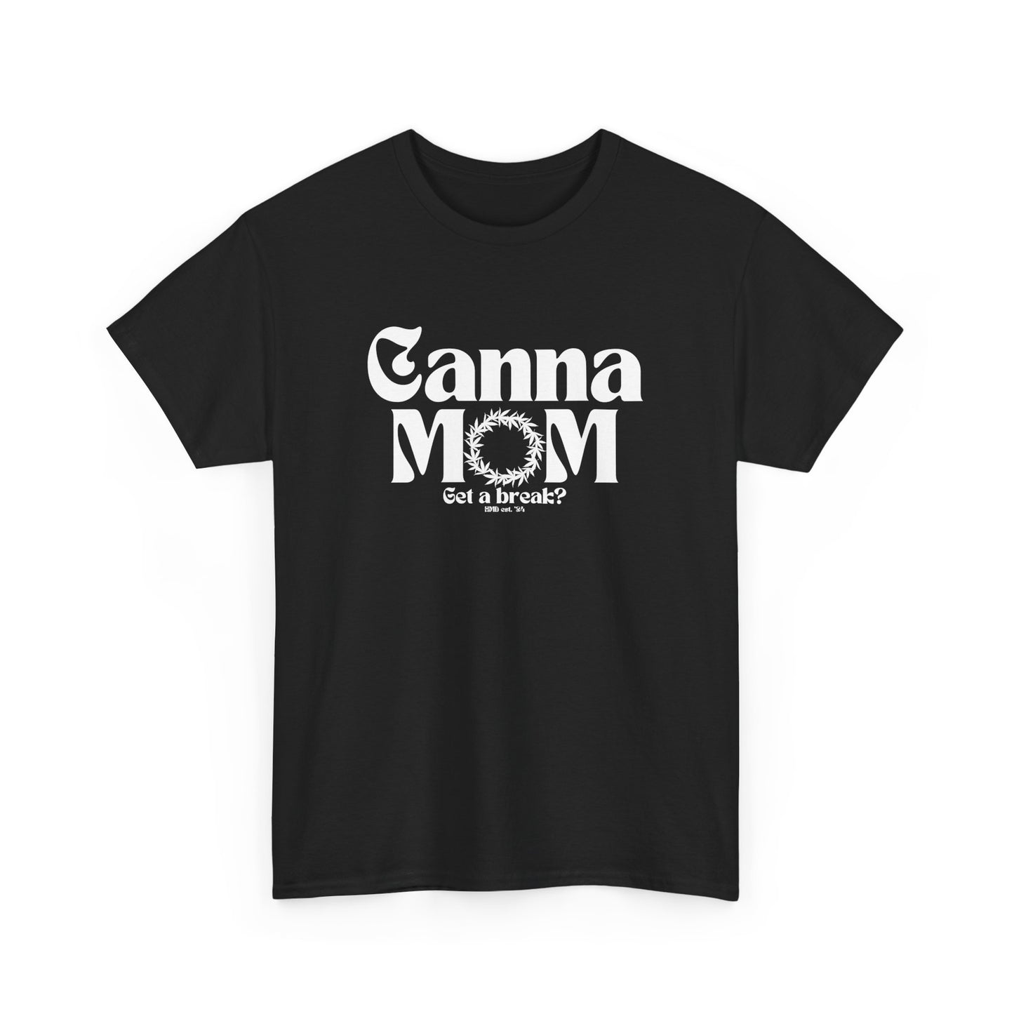 Cannamom get a break? Premium Unisex Gildan Heavy Cotton Tee Shirt