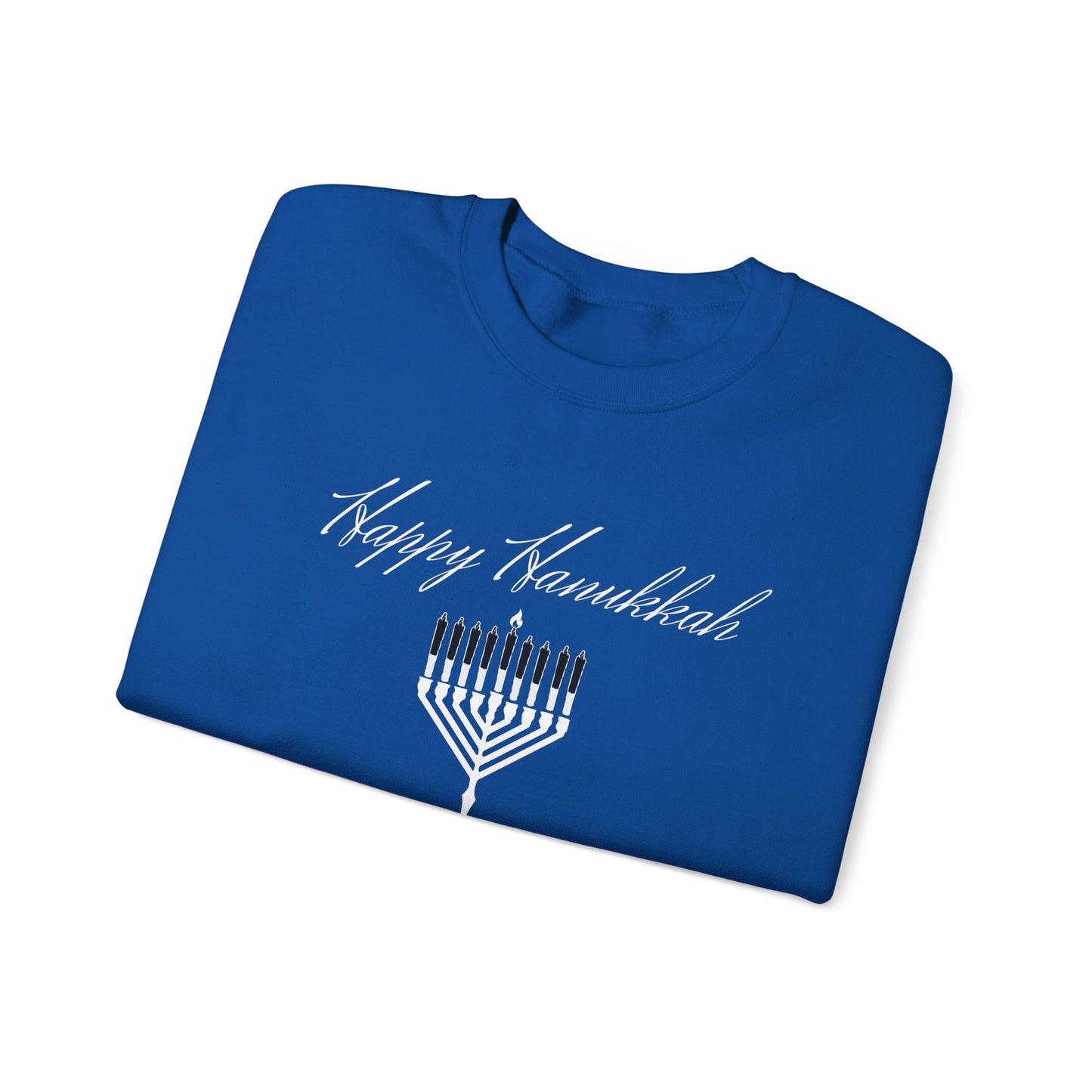 Happy Hanukkah Unisex Crewneck Sweatshirt