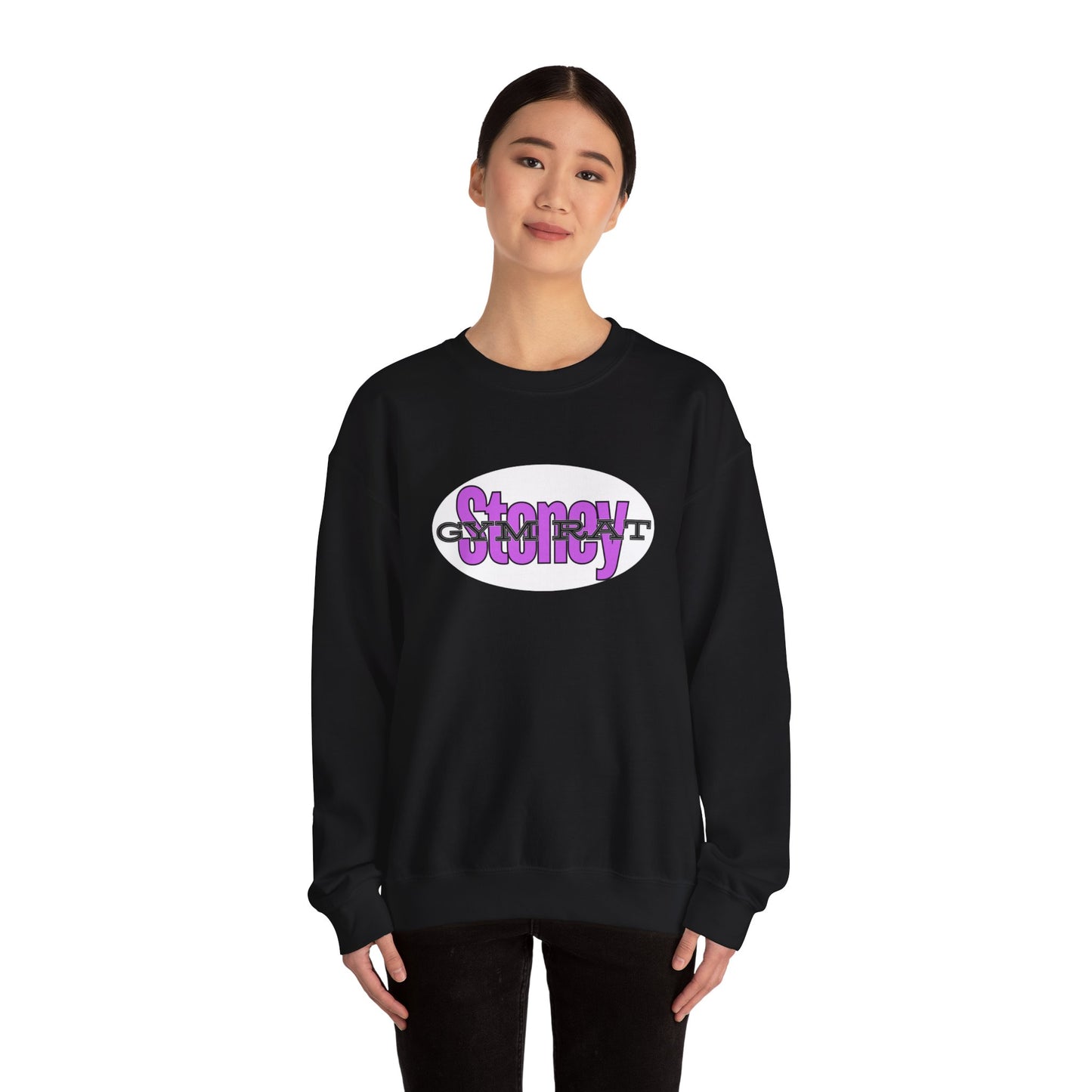 "Gym Rat" Unisex Cotton Crewneck Sweatshirt