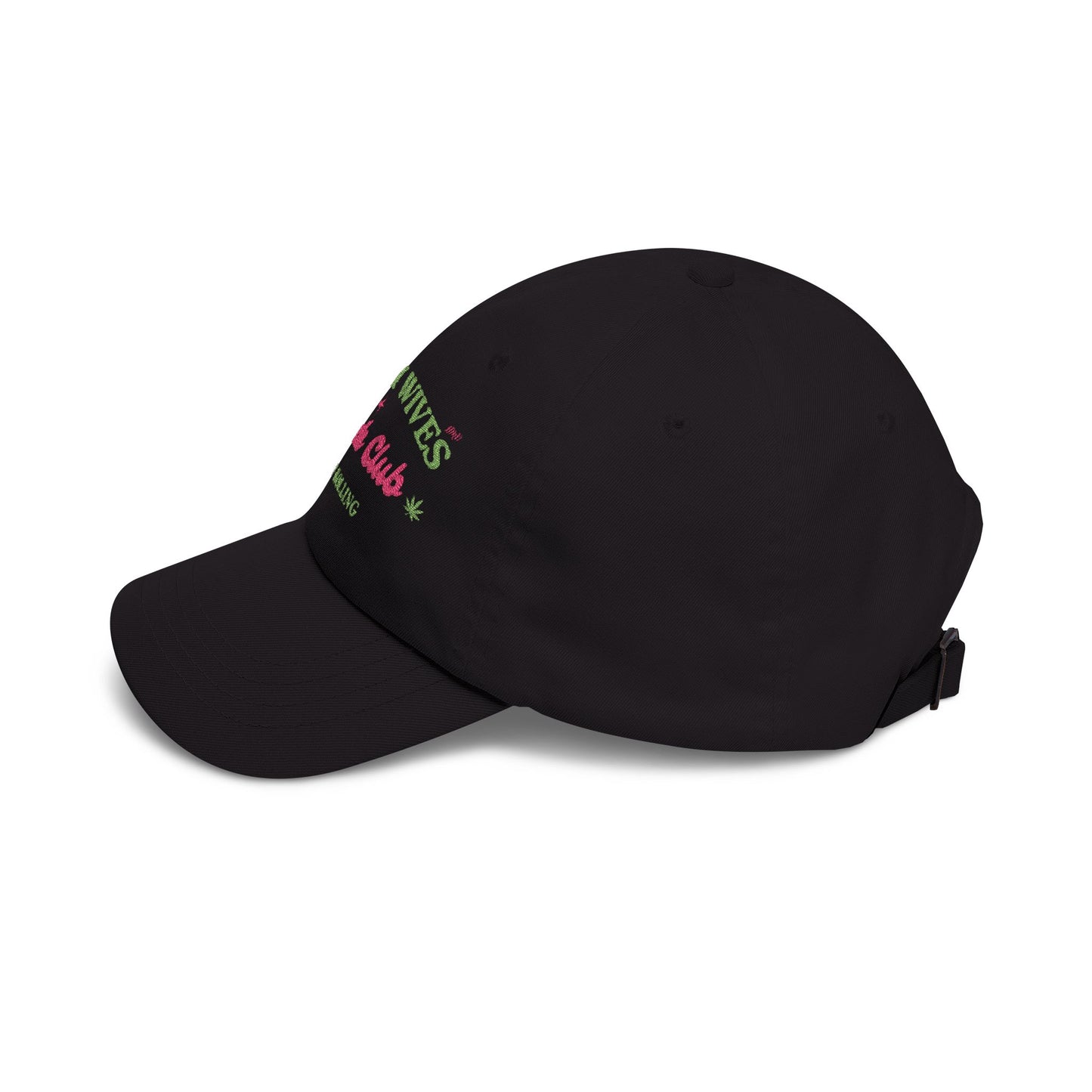 "SLOSW" Stoney Wives Beach Club Dad Hat | Embroidered Podcast Merch Baseball Cap | The Secret Lives of Stoney Wives | Vintage Cotton Golf Cap | Golf Course Casual Wear